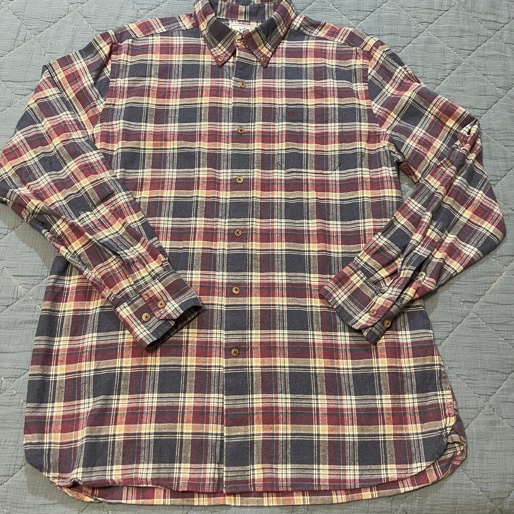 Southern Tide Classic Fit Plaid Button Down Shirt Men’s Size Large